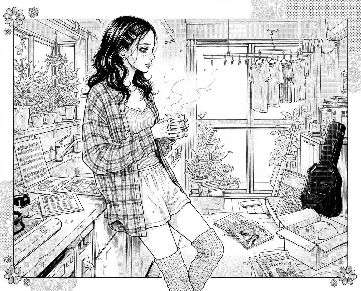 NANA Manga Noir, пример 4